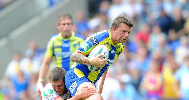 Lee Briers: Signed new contract with Warrington