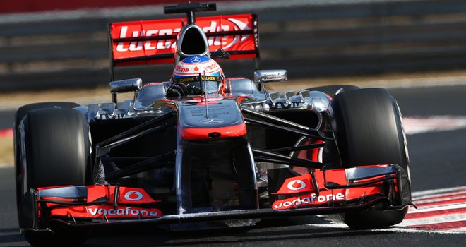 Jenson Button: Qualified 13th in Hungary