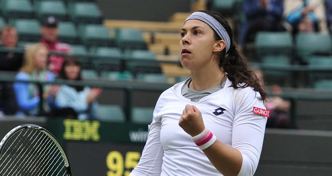 Marion Bartoli: Broke Stephens five times to clinch the second set