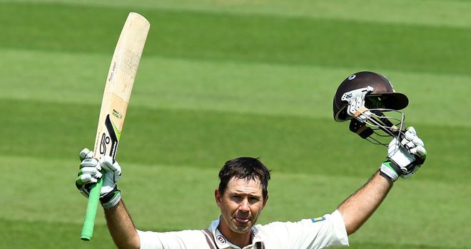 Ricky Ponting: Has now scored over 24,000 runs in his first-class career