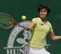 Yvonne Meusburger: The Austrian third seed eased past Petra Cetkovska
