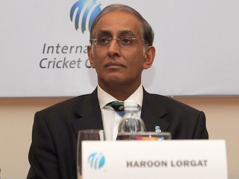Haroon Lorgat: Withdrawn from ICC pending investigation