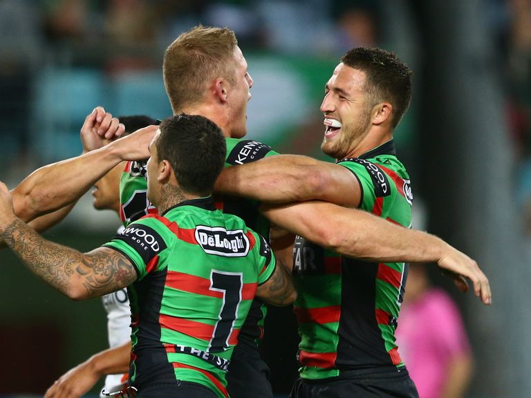 Sam and George Burgess: Named in the South Sydney squad along with their two brothers