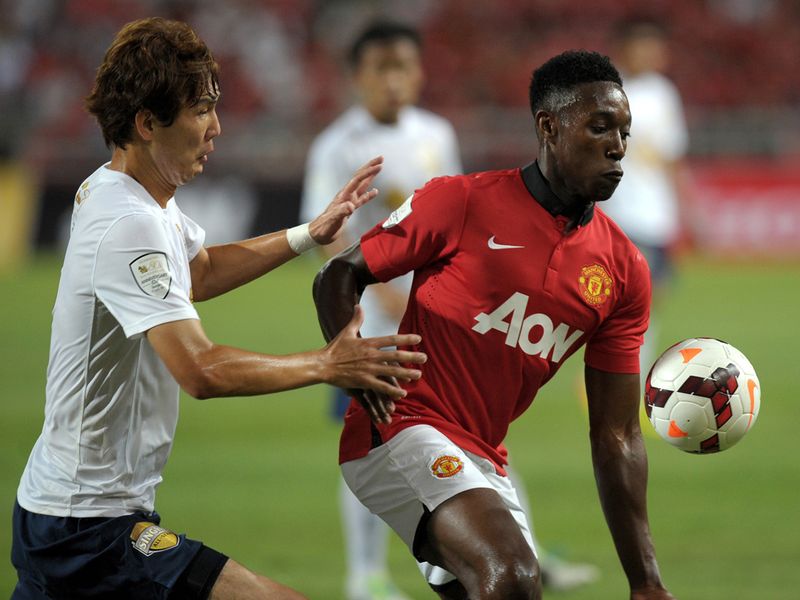 Welbeck was well marshalled by the All-Stars defence but still wasted a great chance late on