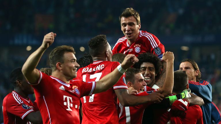 Bayern Munich: Winners of the UEFA Super Cup on penalties