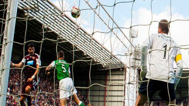 Callum Paterson: Rises to head home the only goal at Tynecastle
