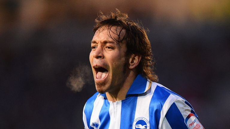 Inigo Calderon: Helped Brighton to victory