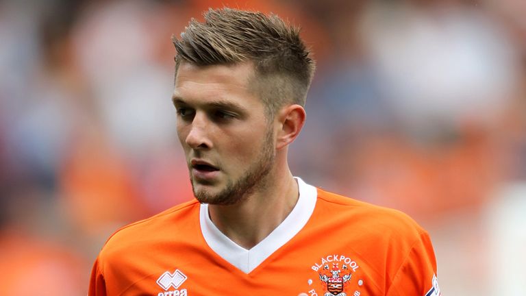 Tom Barkhuizen: Scored Blackpool's winner