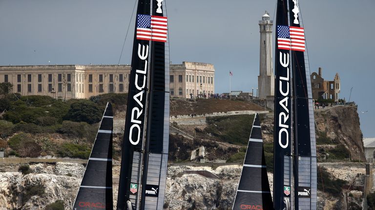 Oracle Team USA will be out to defend their crown against Team New Zealand in San Francisco