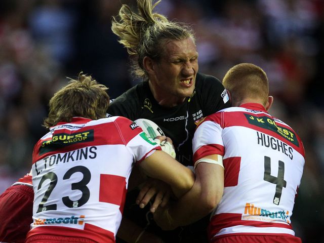 Eorl Crabtree: Try scorer for Huddersfield