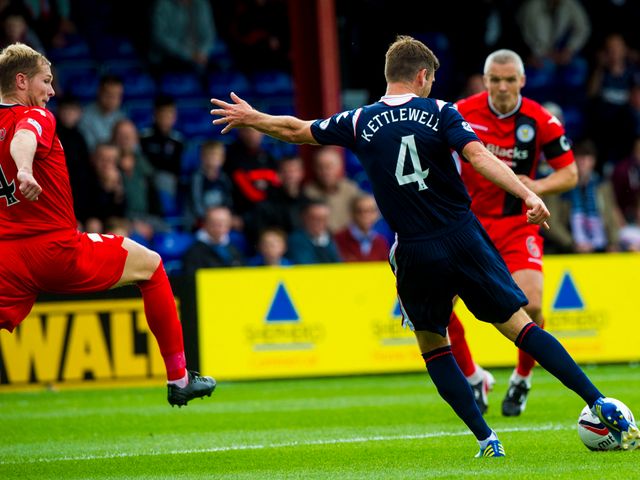 Stuart Kettlewell opens the scoring.