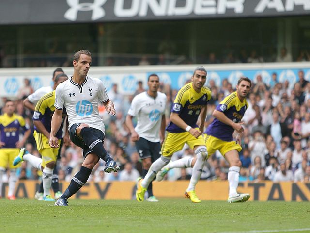 Roberto Soldado scored the only goal from the penalty spot