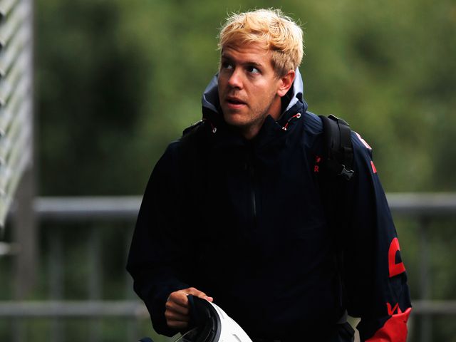 Sebastian Vettel: Fastest in final practice at Spa