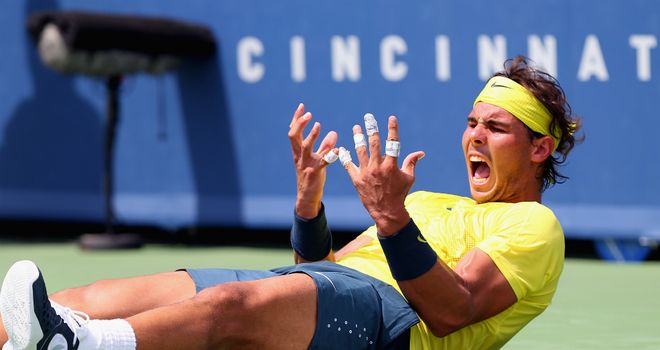 Nadal: the Spaniard won the US Open in 2010
