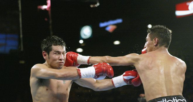 Barrera (L) and Morales engaged in some epic bouts, says Glenn