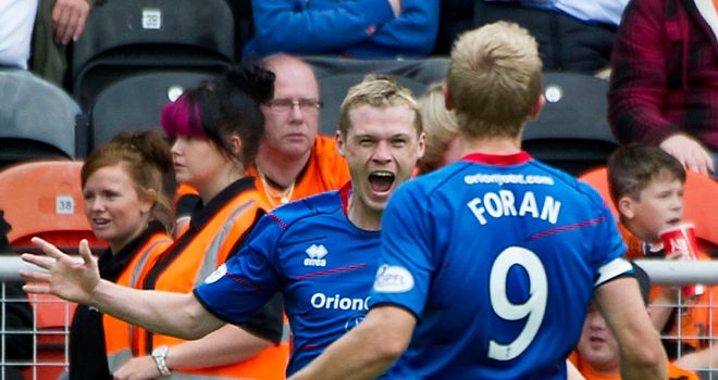 Billy McKay: Netted a brace for Inverness