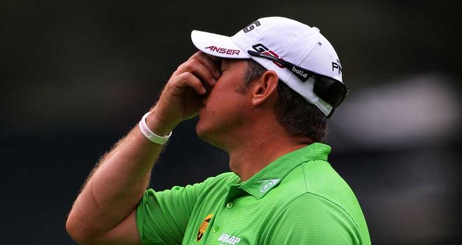 Lee Westwood: Dropped three shots in his last two holes