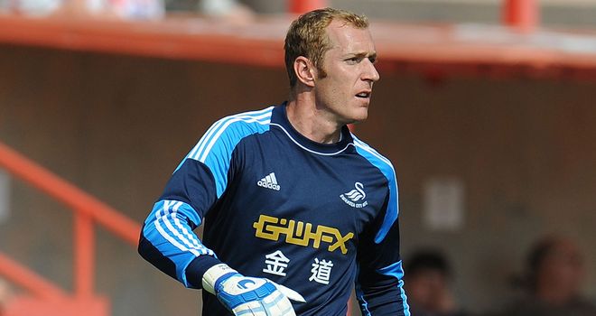 Gerhard Tremmel: Kept clean sheet for Swansea