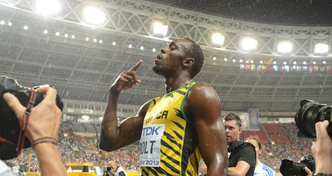 Usain Bolt: Back as world champion after being disqualified in South Korea two years ago