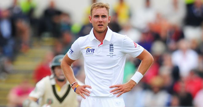 Stuart Broad will come under fire Down Under