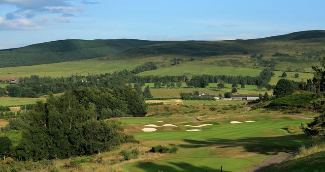 The par four, 8th hole 'Sidling Brows' on The PGA Centenary Course