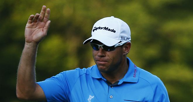 Brian Davis: Tied Mickelson late on with a birdie-birdie finish