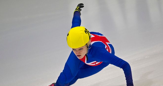 Elise Christie: Has endured a tough two weeks but still finished in the world's top eight in both the 1000m and 1500m in that time