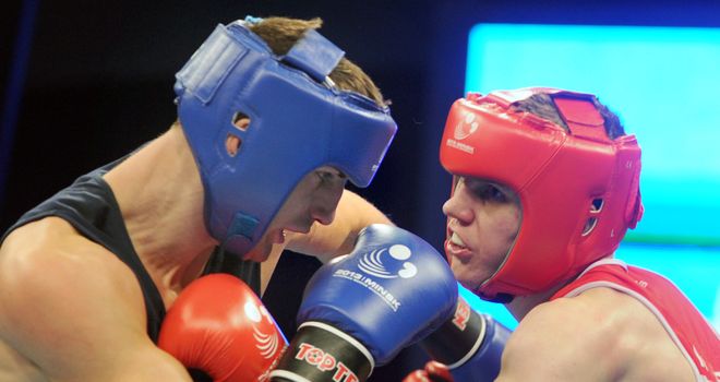 Jason Quigley (R): Is backing Ireland to compete with the likes of Russia for the big medals at the World Championships in Almaty
