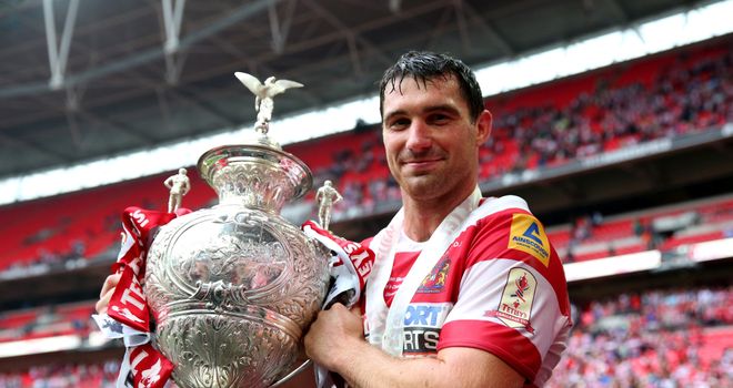 Matty Smith: Named the Lance Todd trophy winner in Saturday's 16-0 win over Hull FC