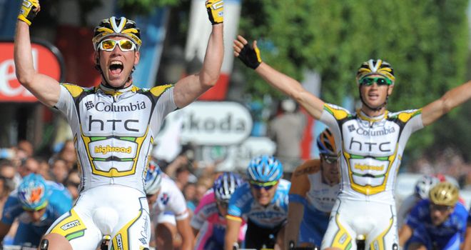Mark Renshaw, right, helped Mark Cavendish, left, to a spree of Tour de France wins between 2009 and 2011