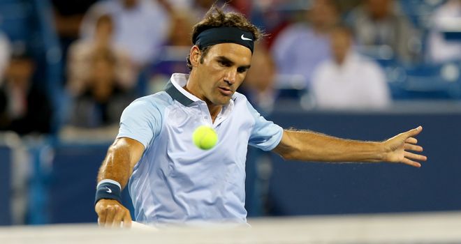 Roger Federer: improved career record against Tommy Haas to 12-3 with third-round win in Cincinnati