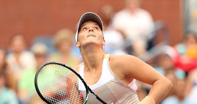 Looking up: Laura Robson and British tennis are off to a flyer.