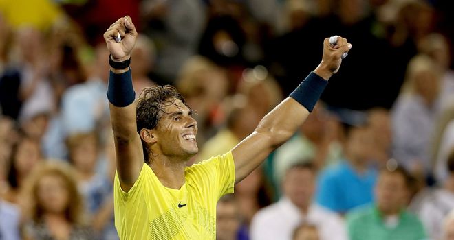 Rafael Nadal: Claimed his ninth title of the season in Cincinnati