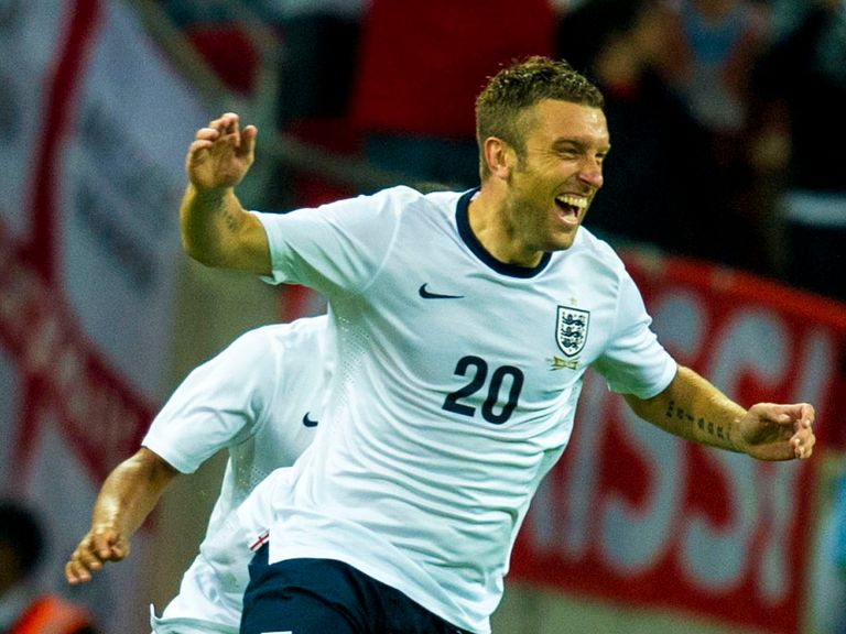 Rickie Lambert: Scored for England on a memorable debut