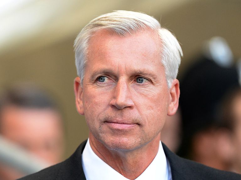 Pardew: Preparing for his side's Capital One Cup trip to Morecambe