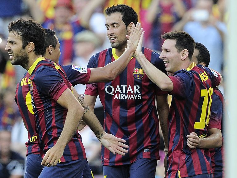 More Barcelona celebrations against Levante