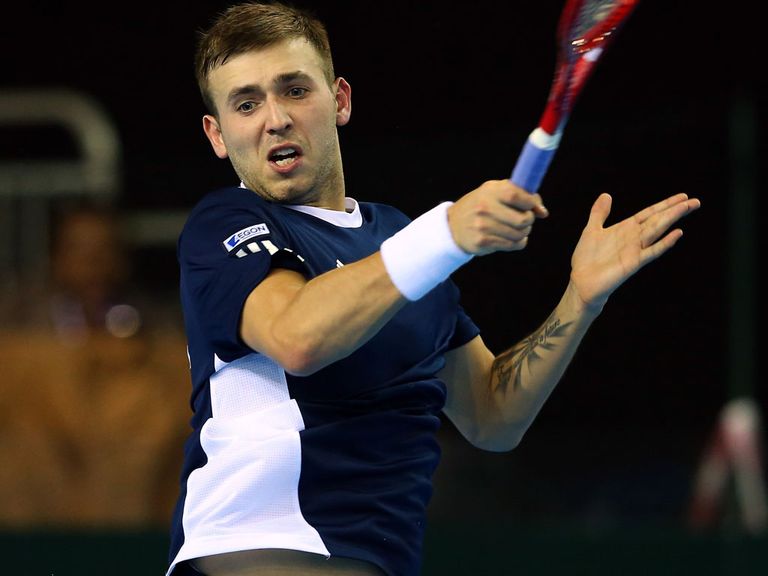 Dan Evans: Booked place in main draw