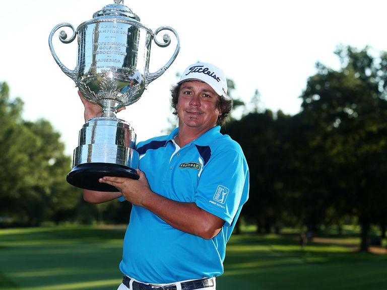 Jason Dufner: Won the US PGA Championship two weeks ago