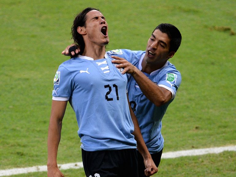 Edinson Cavani: Close to Luis Suarez