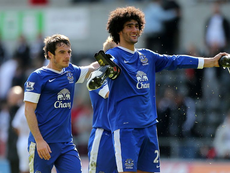Baines and Fellaini: Manchester United targets