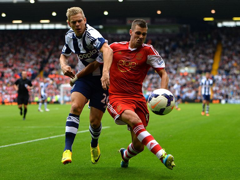 Vydra: Looked lively on his West Brom debut