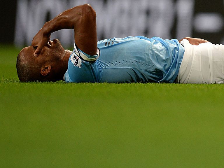 Vincent Kompany: Has been dogged by injury problems