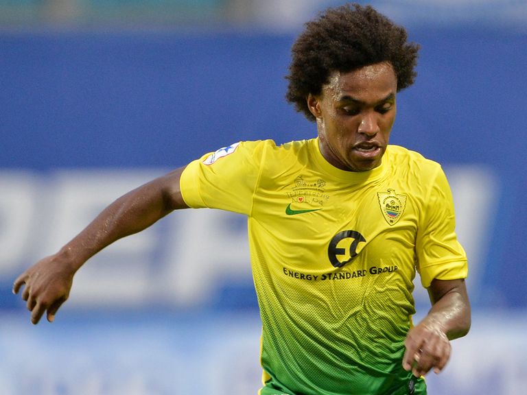 Willian: Expected to sign for Spurs