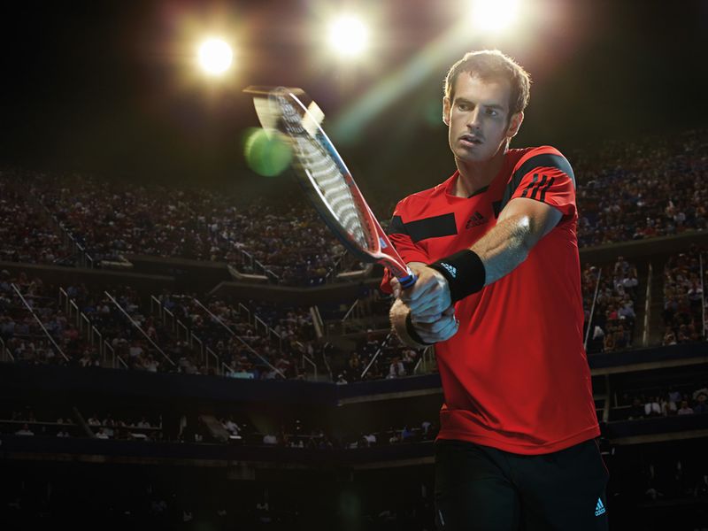 Defending champion Andy Murray will be in this adidas number