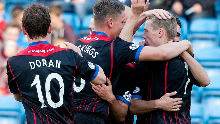 Billy McKay: Six goals in six games for Caley Thistle