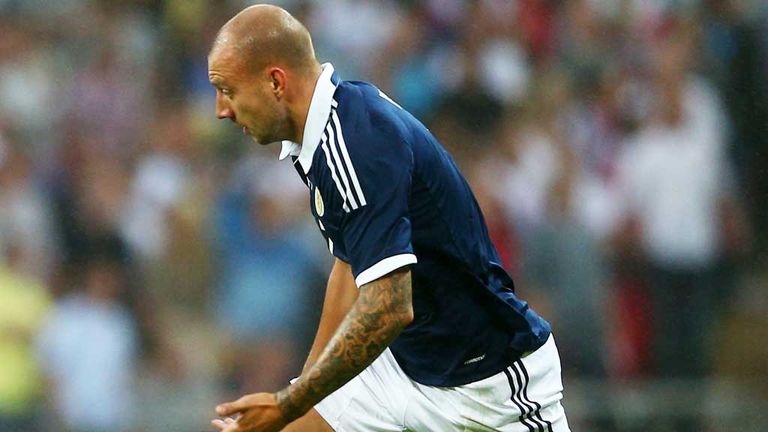 Alan Hutton: Scotland defender has only played for his country this season