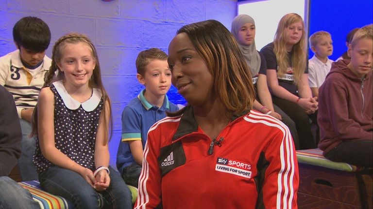 Kwayke will continue her work as a Sky Sports Living for Sport Mentor