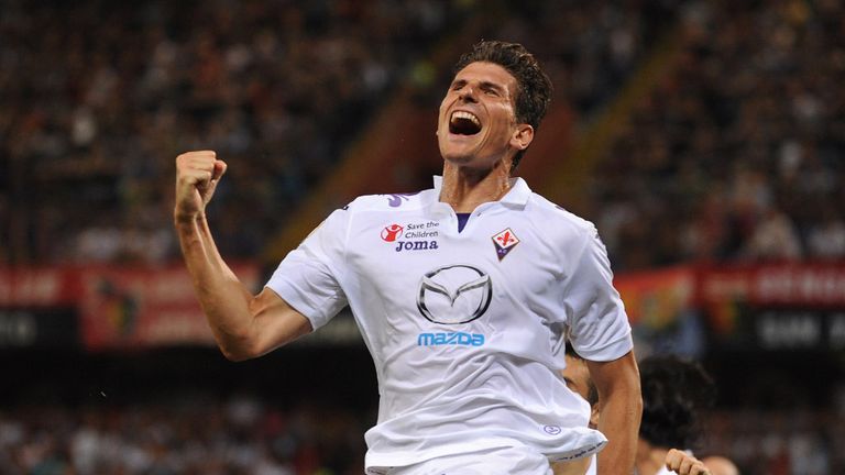 Mario Gomez: The striker says that Real Madrid were keen on signing him prior to joining Fiorentina