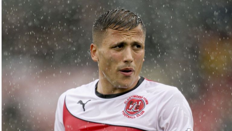 Antoni Sarcevic: Scored Fleetwood's second of the evening