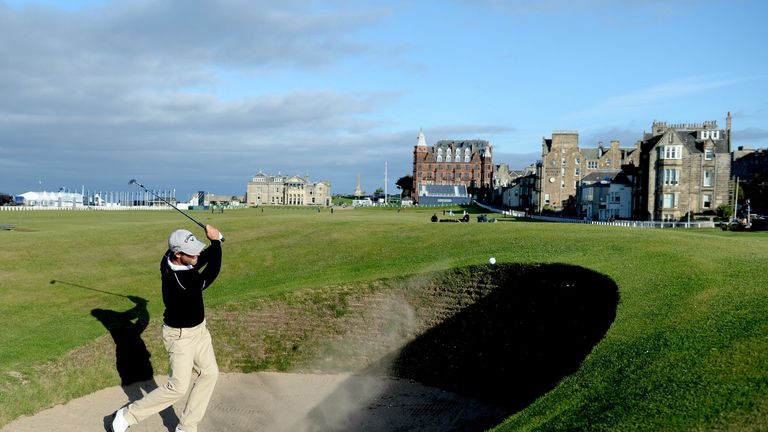 The famous Road Hole at St Andrews